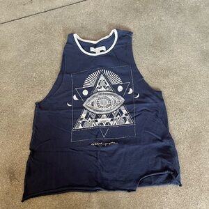 Spiritual Gangster Muscle Tee, Sz XS